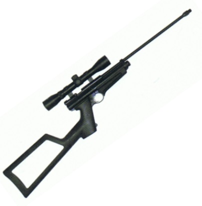 Crosman 2250XL Ratcatcher 12g co2 Powered Air Rifle .22 Calibre with 4 x 32 scope & 1/2" UNF thread fitted