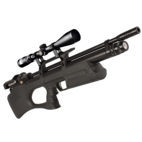 KRAL BREAKER BULLPUP PCP PRE-CHARGED AIR RIFLE .22 calibre 12 shot Black Synthetic