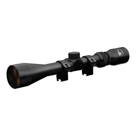 3-9 x 40 Nikko Stirling MountMaster, One Inch Tube Half Mil Dot Reticle rifle scopes including dovetail mounts