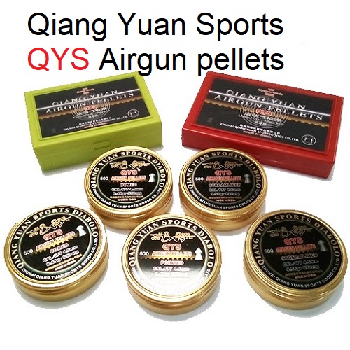 QYS Qiang Yuan Sports .177 Calibre Air Gun Pellets