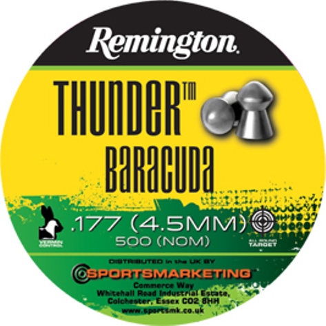 Remington .177 Calibre Air Gun Pellets
