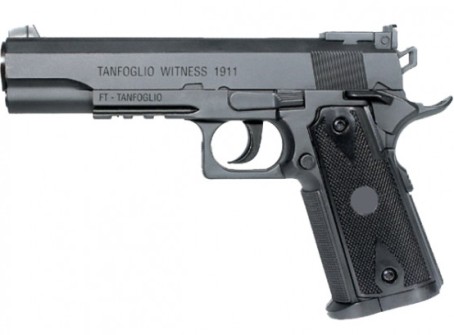 Cybergun Tanfoglio Witness 1911 high resin plastic 12g co2 Air Pistol 4.5mm BB ( 20 shot BB ) non blow back
