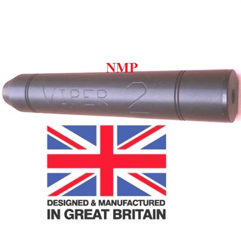 1/2 inch UNF Thread ( VIPER 2 Black ) Airgun Silencer Tapered (unproofed) Made in UK