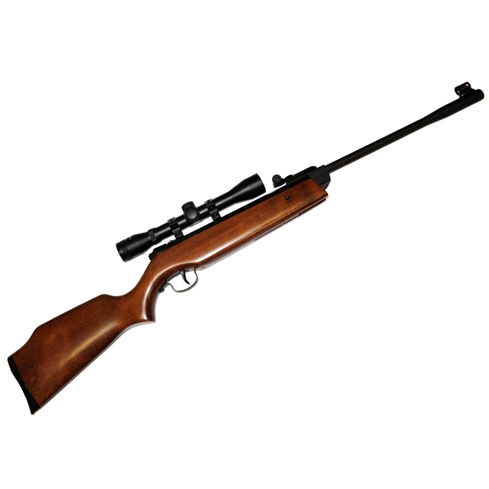 Webley Cub Junior Spring Air Rifle Wood Stock .177 calibre fitted with WEBLEY 4x32 Scope ideal for young starters, clubs and scouts