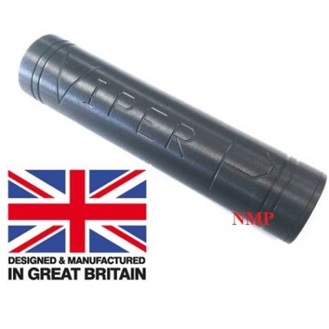 1/2 inch UNF Thread ( VIPER P Black Slim) Pistol Airgun Silencer Flat (Bull Barrel) (unproofed) Made in UK